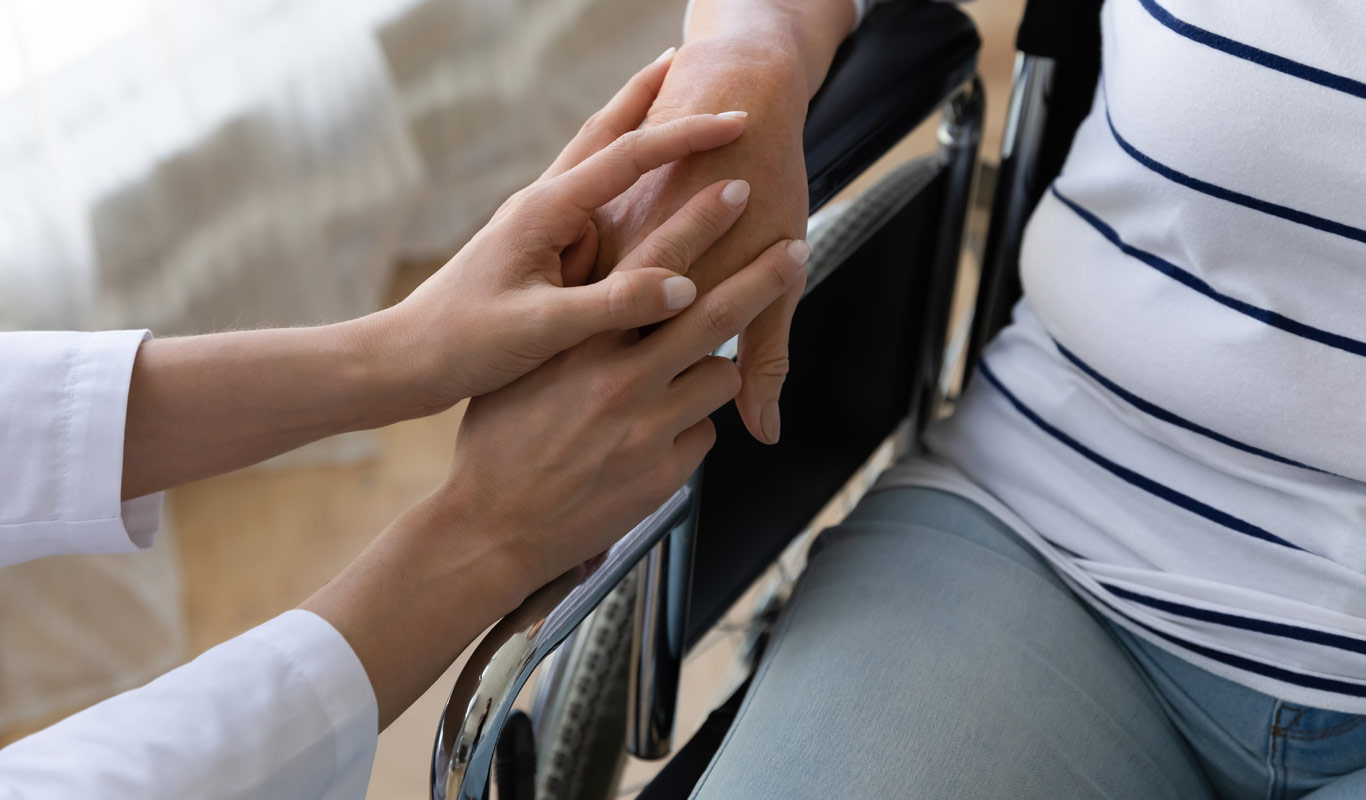 Personal Injury Victim in Wheelchair in Boca Raton, Florida