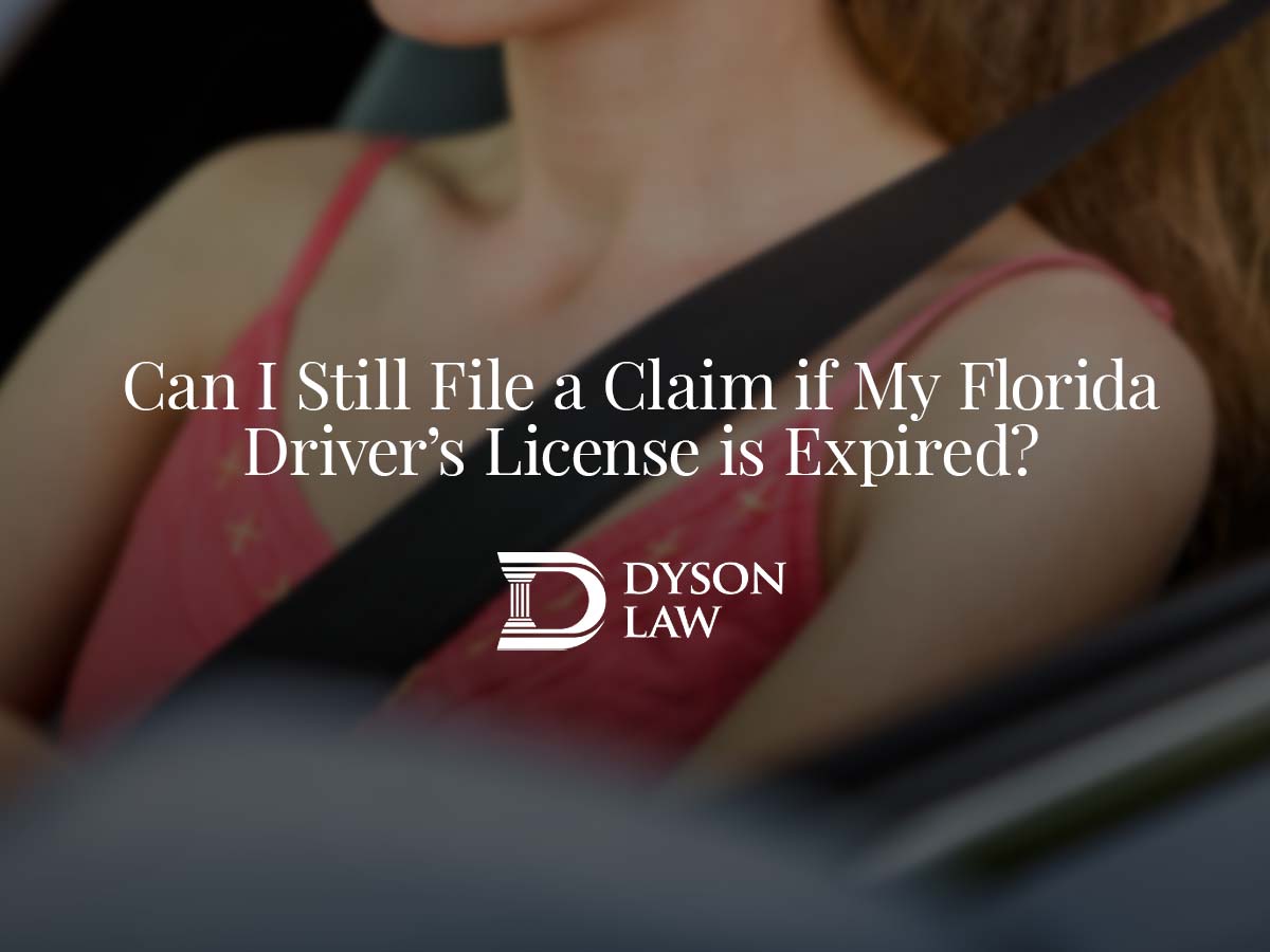 Can I File a Claim if My Florida Driver’s License is Expired?
