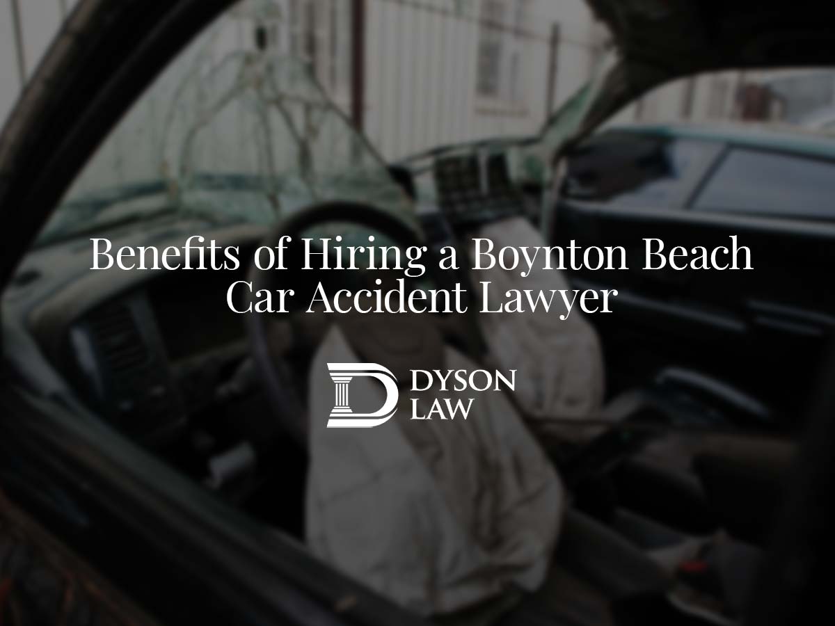 Benefits of Hiring a Boynton Beach Car Accident Lawyer